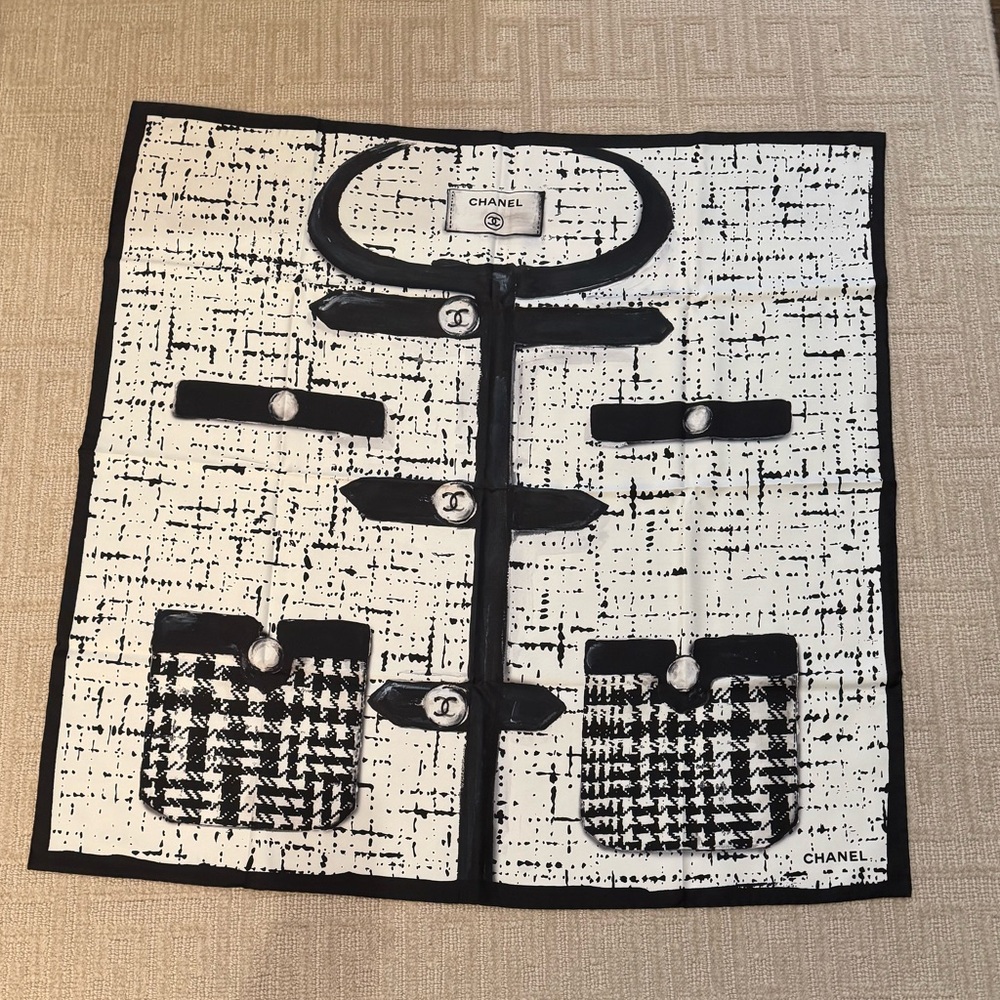 Chanel Silk Scarf